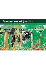 Leveled Reader 6pk azul (blue) Vacas en el jardín (Cows in the Garden)-9780757830273