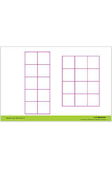 6x9 Grid Cards - 6 X 9 in Coated Heavy Cardstock (2 SIDED) Grade PreK-9781328578426